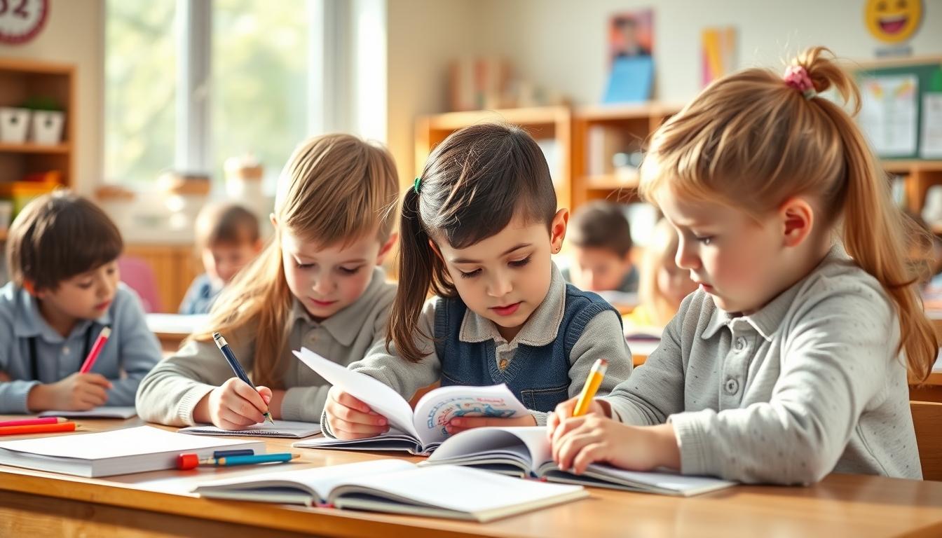 Student preparing for exams with study materials